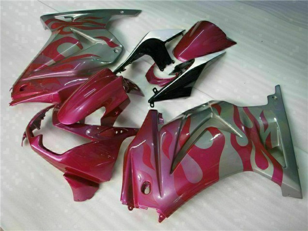 Carénage Kawasaki EX250 08-12 - Violet Rouge