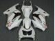 Carénage Kawasaki EX250 08-12 - Blanc Rouge
