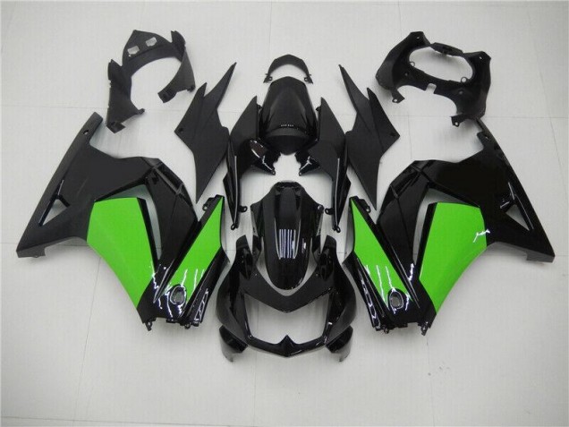 Carénages Kawasaki EX250 08-12 - Noir Vert