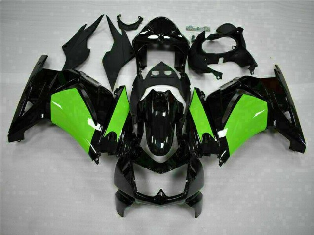 Carénage Kawasaki EX250 08-12 - Noir Vert