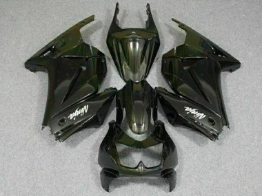 Kit Carénages Kawasaki EX250 08-12 - Noir en Ligne