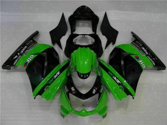 Carrosserie Kawasaki EX250 08-12 - Noir Vert