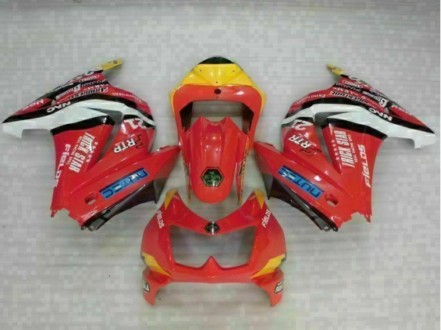 Carénage Kawasaki EX250 08-12 - Rouge Jaune