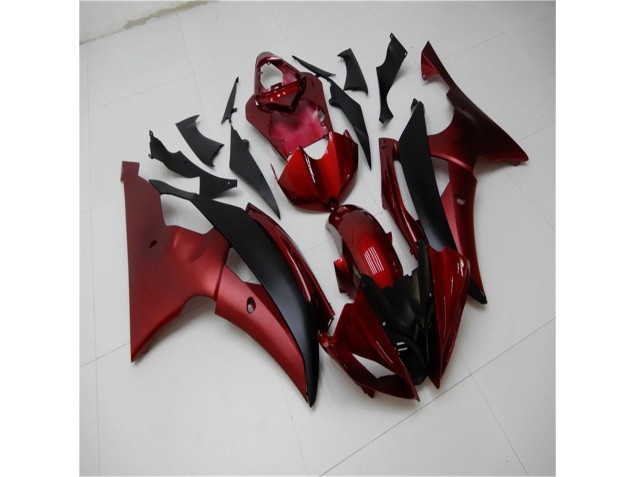 Carénages Yamaha R6 08-16 - Rouge Noir Carénages Yamaha R6 08-16 - Rouge Noir