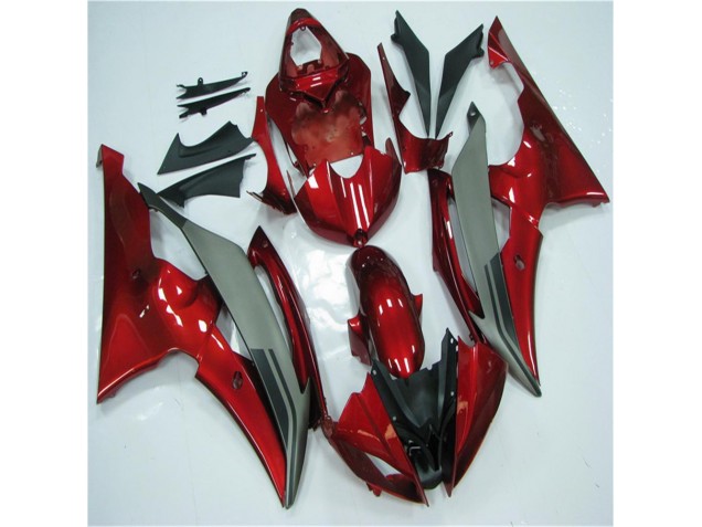 Carénage Yamaha R6 08-16 - Rouge Gris Carénage Yamaha R6 08-16 - Rouge Gris