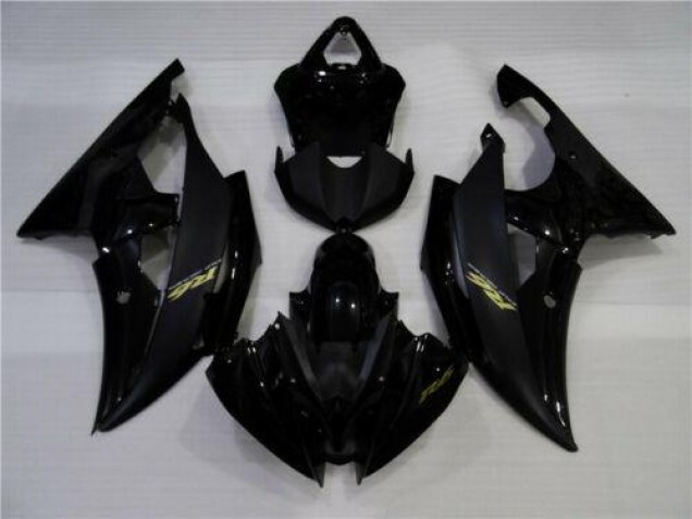 Carénage Yamaha R6 08-16 - Brillant Noir Mat Carénage Yamaha R6 08-16 - Brillant Noir Mat