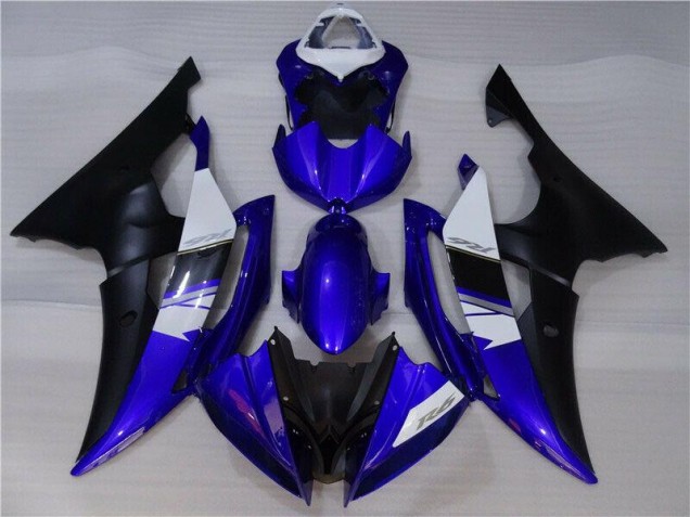 Carénages Yamaha R6 08-16 - Bleu Noir Carénages Yamaha R6 08-16 - Bleu Noir