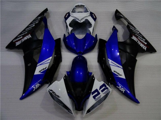 Carénage Yamaha R6 08-16 - Bleu Blanc Noir YEC 23 Carénage Yamaha R6 08-16 - Bleu Blanc Noir YEC 23