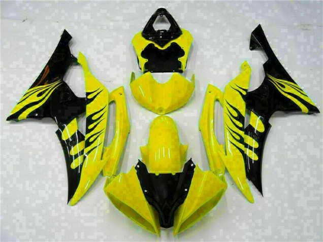 Carénage Yamaha R6 08-16 - Jaune Carénage Yamaha R6 08-16 - Jaune
