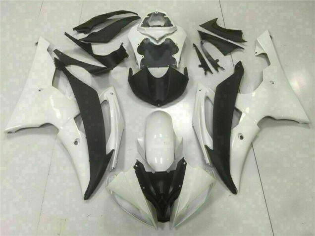 Carénage Yamaha R6 08-16 - Blanc Carénage Yamaha R6 08-16 - Blanc