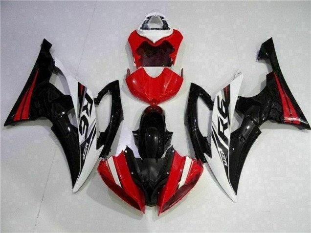 Carénage Yamaha R6 08-16 - Rouge Noir Carénage Yamaha R6 08-16 - Rouge Noir