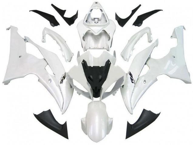 Carénage Yamaha R6 08-16 - Blanc Nacré R6 Carénage Yamaha R6 08-16 - Blanc Nacré R6