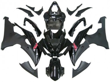 Carénage Yamaha R6 08-16 - Contrast Noir R6 en Ligne
