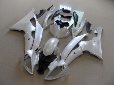 Carénage Yamaha R6 08-16 - Blanc Nacré en Ligne