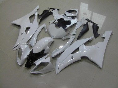 Carénage Yamaha R6 08-16 - Blanc Nacré No Décalque en Ligne