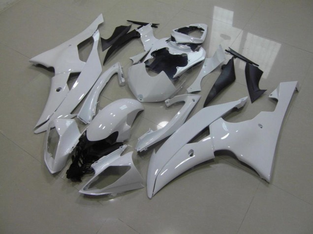Carénage Yamaha R6 08-16 - Blanc Nacré No Décalque Carénage Yamaha R6 08-16 - Blanc Nacré No Décalque
