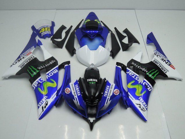 Carénage Yamaha R6 08-16 - Nouveau Movistar Carénage Yamaha R6 08-16 - Nouveau Movistar