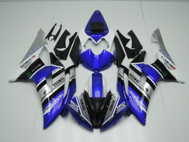Carénage Yamaha R6 08-16 - Bleu Blanc ENEOS Monster Carénage Yamaha R6 08-16 - Bleu Blanc ENEOS Monster