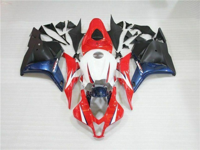 Carénages Honda CBR 600 RR 09-12 - Noir Rouge Blanc