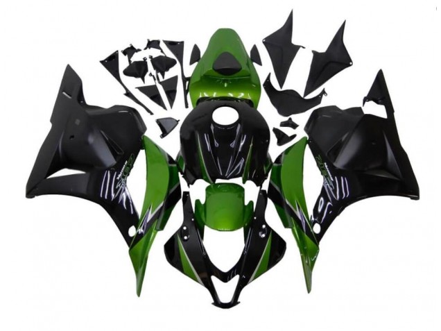 Carénage Honda CBR 600 RR 09-12 - Vert Noir