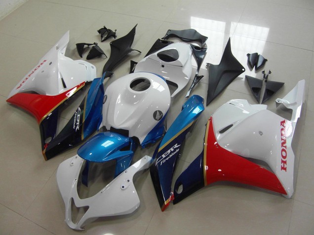 Carénage Honda CBR 600 RR 09-12 - Noir Rouge Bleu