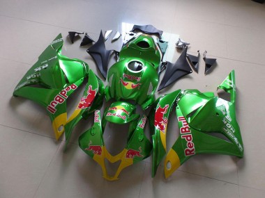 Carénage Honda CBR 600 RR 09-12 - Vert Red Bull en Ligne