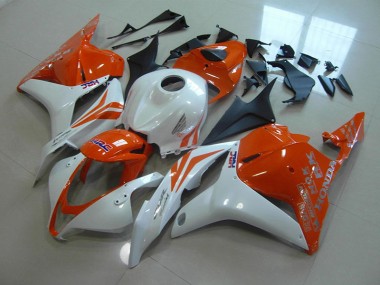 Carénage Honda CBR 600 RR 09-12 - Orange Blanc Nacré en Ligne