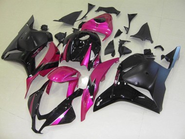 Carénage Honda CBR 600 RR 09-12 - Rose Noir en Ligne