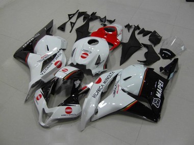 Carénage Honda CBR 600 RR 09-12 - Rouge Konica Minolta en Ligne