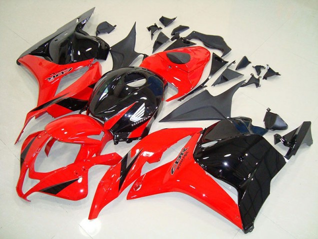 Carénage Honda CBR 600 RR 09-12 - Rouge Noir