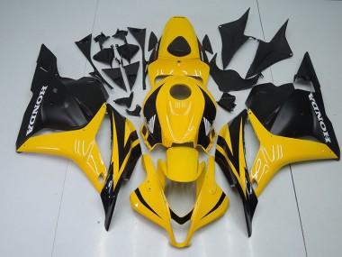 Carénage Honda CBR 600 RR 09-12 - Jaune Noir en Ligne
