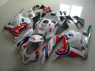 Carénage Honda CBR 600 RR 09-12 - Rouge Blanc Pata en Ligne