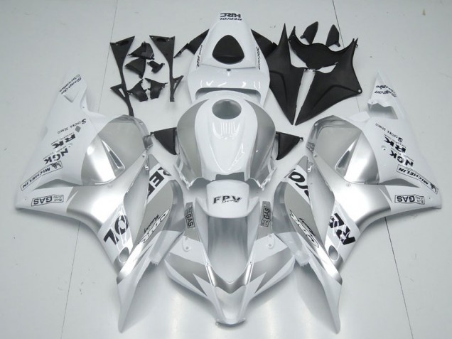 Carénage Honda CBR 600 RR 09-12 - Blanc Argent Repsol