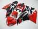 Carénage Kawasaki ZX6R 09-12 - Rouge Noir