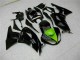 Kit Carénages Complet Kawasaki ZX6R 09-12 - Noir Vert