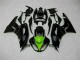 Kit Carénages Complet Kawasaki ZX6R 09-12 - Noir Vert