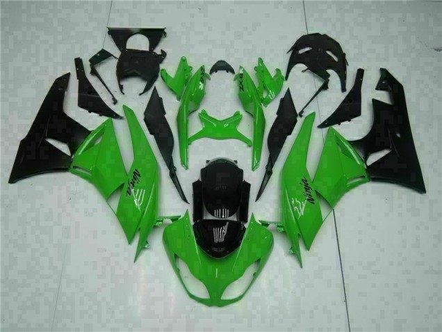Carénage Kawasaki ZX6R 09-12 - Noir Vert Carénage Kawasaki ZX6R 09-12 - Noir Vert