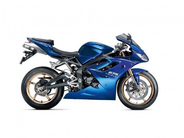 Carénage Triumph Daytona 675 Triple 09-12 - Bleu Carénage Triumph Daytona 675 Triple 09-12 - Bleu