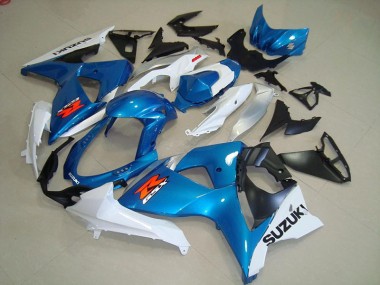 Carénage Suzuki GSXR 1000 K9 09-16 - Bleu et Blanc Style OEM en Ligne