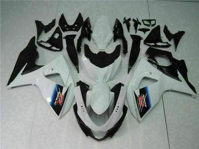 Carrosserie Suzuki GSXR 1000 K9 09-16 - Blanc Noir