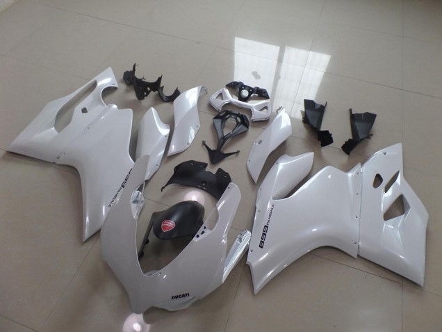 Carénage Ducati 1199 11-14 - Blanc Nacré