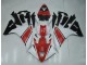 Carénage Yamaha R1 12-14 - Blanc Rouge Noir