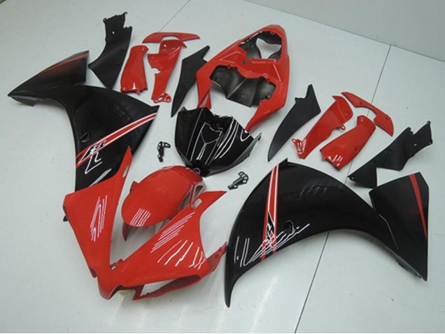 Carénage Yamaha R1 12-14 - Rouge Noir