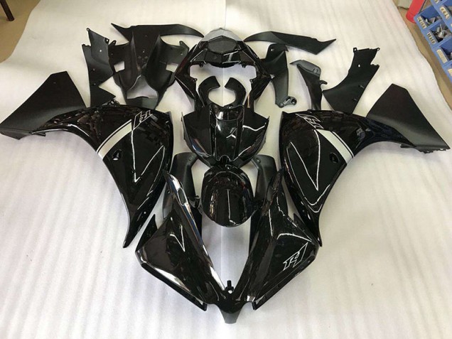 Carénage Yamaha R1 12-14 - Noir Brillant