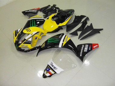 Carénage Yamaha R1 12-14 - Jaune Monster en Ligne