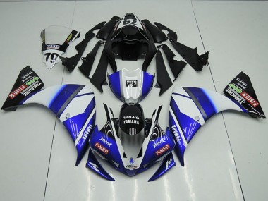 Carénage Yamaha R1 12-14 - Bleu Noir Sterilgarda en Ligne