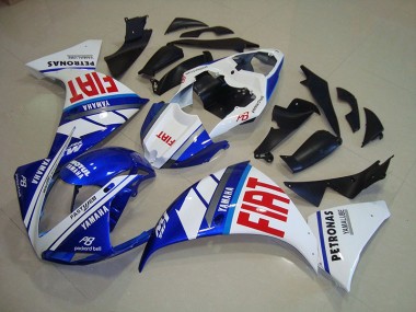 Carénage Yamaha R1 12-14 - Bleu Blanc Fiat en Ligne
