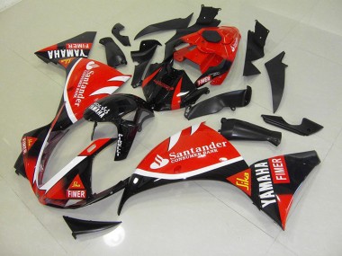 Carénage Yamaha R1 12-14 - Rouge Noir Santander en Ligne