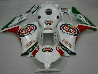 Carénages Honda CBR 1000 RR 12-16 - Rouge Blanc PATA en Ligne