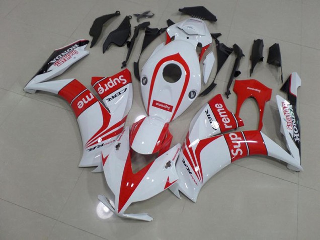 Carénage Honda CBR 1000 RR 12-16 - Rouge et Blanc Supreme Carénage Honda CBR 1000 RR 12-16 - Rouge et Blanc Supreme